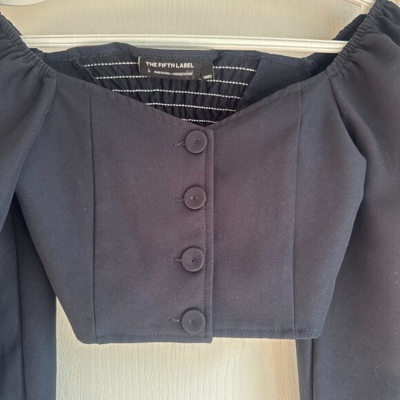 The Fifth Label long sleeve crop top - Picture 2 of 5